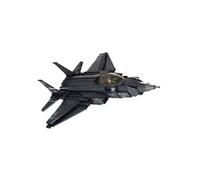 Sluban- M38-B0510 - Avion de Combat Lightning II, Noir, Petit
