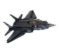 Sluban- M38-B0510 - Avion de Combat Lightning II, Noir, Petit
