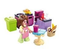 Jeu de construction brique emboitable Sluban girl’s dream cuisine M38-B0800B figurine articulée G