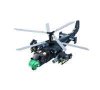 Jeu De Construction Brique Emboitable Sluban Helicoptere D'attaque Ka-52s M38-B1138 413346