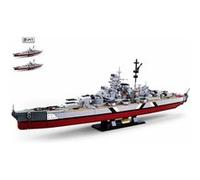 jeu de construction brique emboitable sluban modelbricks cuirasse bismarck 2 en 1 M38-B1102 sluban G