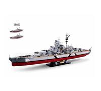 JEU DE CONSTRUCTION BRIQUE EMBOITABLE SLUBAN MODELBRICKS CUIRASSE BISMARCK 2EN1 38 B1102