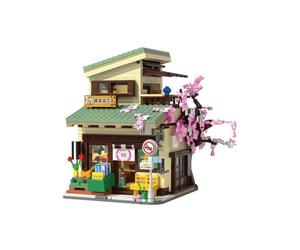 Jeu de construction CADA Epicerie Kitty 921 pièces avec LED Noir