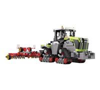 Jeu de construction CADA Master Claas Xerion 5000 TRAC TS 1:32 1336 pièces ABS Jaune et vert Modèle réduit