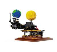 Jeu de construction CADA Master Solar System 865 pièces ABS mécanisme rotatif Soleil Terre Lune Jaune