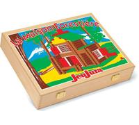 JEUJURA CHALET - 135 PIECES - COFFRET BOIS