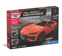 Clementoni Jeu de construction Mon Atelier de Mécanique Lamborghini Urus SE Multicolore A