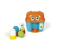 Jeu de construction - CLEMENTONI - SECCHIELLO DOG & PUPPY - 6 blocs souples - 24 mois et plus - Mixte
