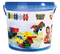 Jeu de construction CLICS - Seau de base 8 en 1 - 122 pièces - Jouet éducatif STEM