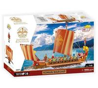 Cobi Jeu de construction Roman Warship 20071 — 1810 éléments Rouge et Or — 6 ans et plus
