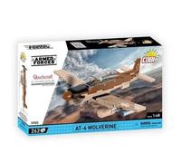 Cobi Jeu de construction Avion AT-6 Wolverine 5905 Marron pour enfants