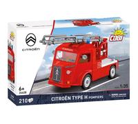 Jeu de construction - COBI - CITROËN Type H Pompiers - Rouge - Poids 0,3 kg