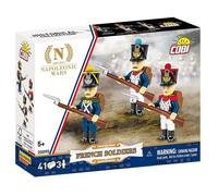 Jeu de construction - COBI - COBI 20090 - Soldats français - Multicolore - Reconstitution historique