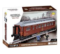Cobi Jouets de construction Collection historique – Wagon de Compiègne (11 novembre 1918)