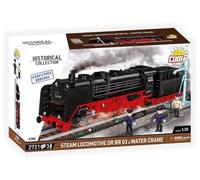Jeu de construction - COBI - Locomotive à vapeur DR BR 03 - 2721 pièces - Édition Executive - Rouge et noir