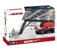 Cobi Manitou 280TJ (plate-forme de travail élévatrice mobile) - Kit de briques de serrage composé de 347 éléments de construction - Réf. 1683 - Compatible avec les blocs de serrage d'autres fabricants