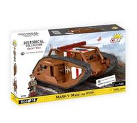 JEU DE CONSTRUCTION - COBI - MARK V (MALE) - MARRON - 844 ÉLÉMENTS - ÉCHELLE 1:35