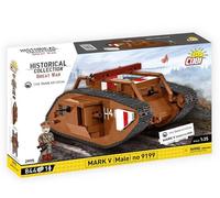 JEU DE CONSTRUCTION - COBI - MARK V (MALE) - MARRON - 844 ÉLÉMENTS - ÉCHELLE 1:35
