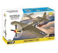 Jeu de construction - COBI - Mustang P-51B - 158 éléments - Marron - À monter soi-même