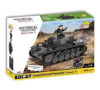 COBI Jeu de construction Panzerkampfwagen II Ausf. F 813 pièces 1:28 Noir