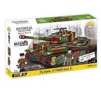 Cobi Jeu de construction Pz.Kpfw. VI Tiger Ausf. E – 870 éléments – 2 figurines – Multicolore
