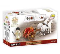 Jeu de construction - COBI - Roman Chariot - 93 éléments - Blanc et Rouge - À partir de 6 ans