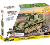 COBI – Jeu de construction – SD.KFZ.124 Wespe – 855 pièces – Édition Executive
