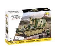 Jeu de construction - COBI - SD.KFZ. 138/1 GRILLE AUSF. M - Camouflage - À monter soi-même - 0,87 kg