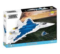 Jeu De Construction - Cobi - Su-57 Felon (5909) - Blanc Et Bleu - Avion De Chasse - Kit À Assembler-Cobi Multicolore