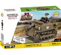 Cobi Jeu de construction Tankette TK-3 (COBI-2658) Marron