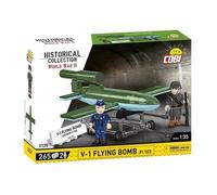 Jeu de construction - COBI - V-1 Flying Bomb (Fi 103) 1:35 - 265 pièces - Vert - Socle et chariot