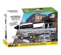 Cobi V2 Fusée & Transporter - Édition Executive - Kit de Blocs de Serrage composé de 1191 éléments de Construction - N° d'article 3120 - Compatible avec Les Blocs de Serrage d'autres Fabricants
