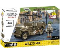Jeu de construction - COBI - Willys MB - Marron - 132 éléments - À monter soi-même