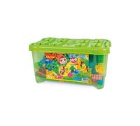 Ecoiffier Jeu de construction Coffre Jungle Abrick 200 pièces Multicolore