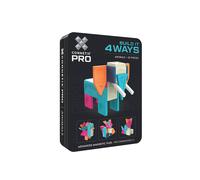 CONNETIX Pro Construisez-Le de 4 façons Pack Animaux, 30 Pièces | Façonnez oreilles, queues, ailes et moustaches avec des tuiles Smart Spin™ conçues pour une construction avancée. Dès 5 ans.