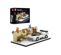 Jeu de construction de super voitures de sport Centodieci côté rue