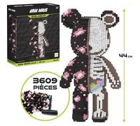 Silverlit Jeu de construction décoratif Brik Haus Ours XXL, plus de 3600 pièces