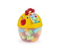 Jeu de construction Ecoiffier ABRICK 1434 Baril poule 90 briques multicolores
