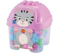 Jeu de construction Ecoiffier Baril chat Abrick 50 pièces G