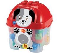 Jeu de construction Ecoiffier Baril chien Abrick 50 pièces G