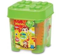 Jeu de construction Ecoiffier Baril Jungle 70 pièces Abrick Multicolore G