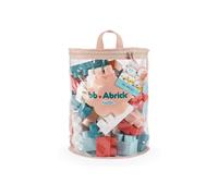 Jeu de construction Ecoiffier Bb Abrick 7933 60 blocs couleurs douces Sac de rangement multicolore