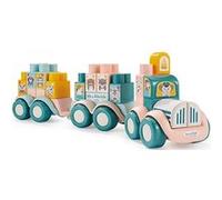 Jeu de construction Ecoiffier Train des animaux Multicolore G