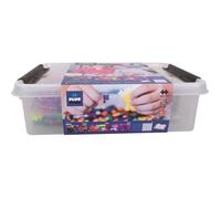 Jeu de construction éducatif - Plus Plus - Coffre découverte MIX Mini - 2400 pièces - 1200 basic - 600 neon