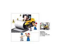 Jeu de construction SLUBAN Elements Town Series Compacteur routier G