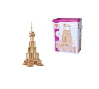 Jeu de construction en bois - 200 pièces