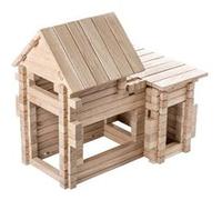 Jeu de construction en bois Cottage 206 pièces IGROTECO G