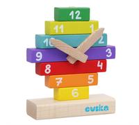 Jeu De Construction En Bois Cubika Horloge