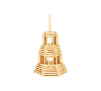 Jeu de construction en bois JEUJURA TEC'AP 3XL 200 pièces en bois naturel