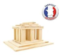 JeuJura - Jeu de construction en bois - TECAP 3XL - 200 planchettes - Mixte - À partir de 4 ans